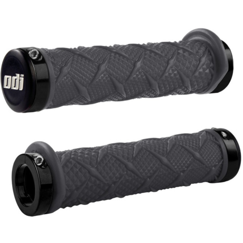 ODI X-Treme Lock-On MTB Handlebar Grips 130mm Graphite Grey-1